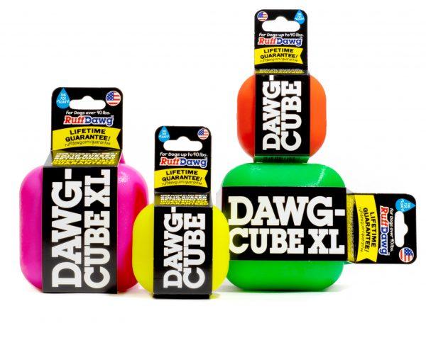  Ruffdawg Dawg Cube Dog Toy