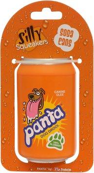 Silly Squeakers Panta Soda Can Squeaky Dog Toy