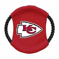 Kansas City Chiefs Flying Disc Dog Toy