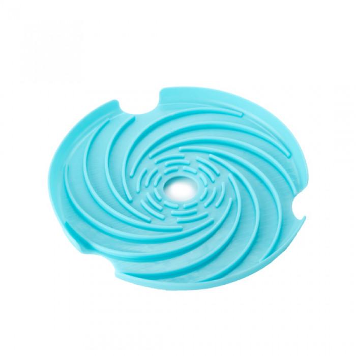 PetDreamHouse Spin Slow Feeder Pet Bowl Windmill Blue