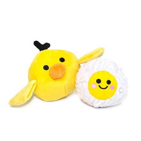  Chicken And Egg Plush Dog Toy 5 