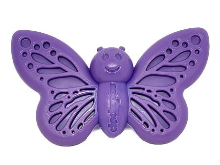 Soda Pup Butterfly Durable Rubber Chew Dog Toy