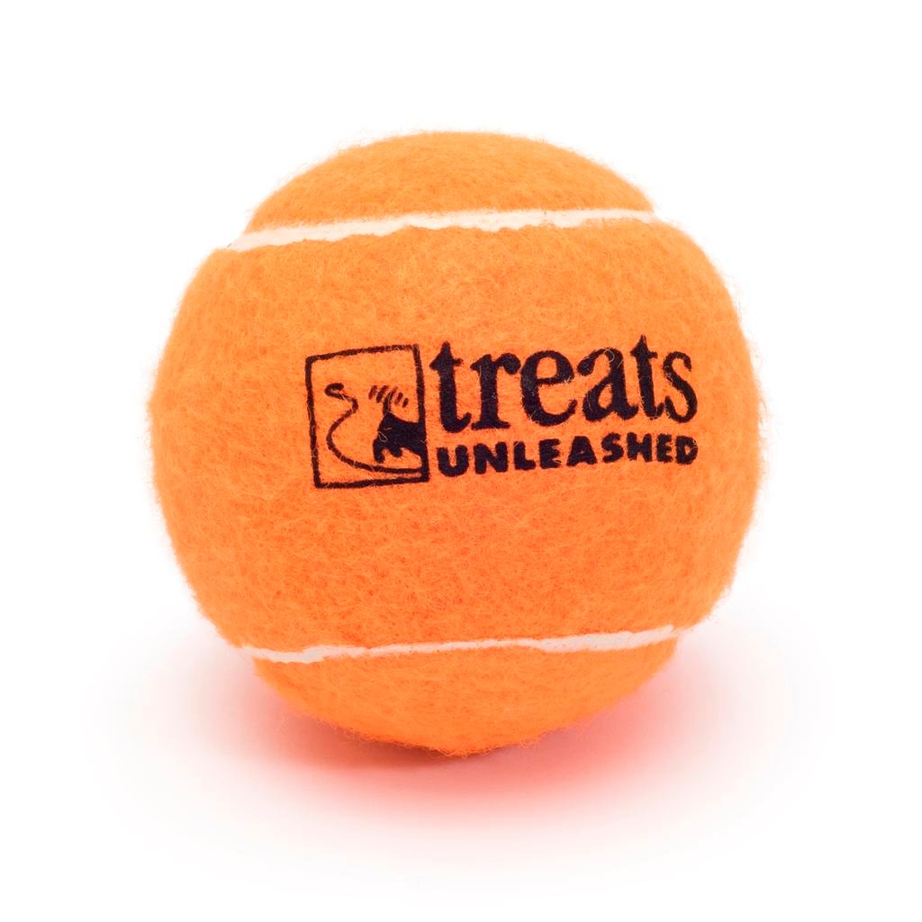  Treats Unleashed Squeaky Tennis Ball