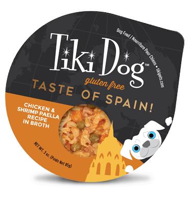 Tiki Dog - Taste of Spain Chicken & Shrimp Paella