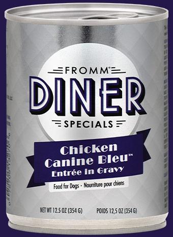  Fromm Diner Specials Chicken Canine Bleu Entree In Gravy Dog Food