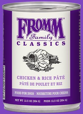 Treats Unleashed Fromm Classic Fromm Classic Chicken Rice Pate