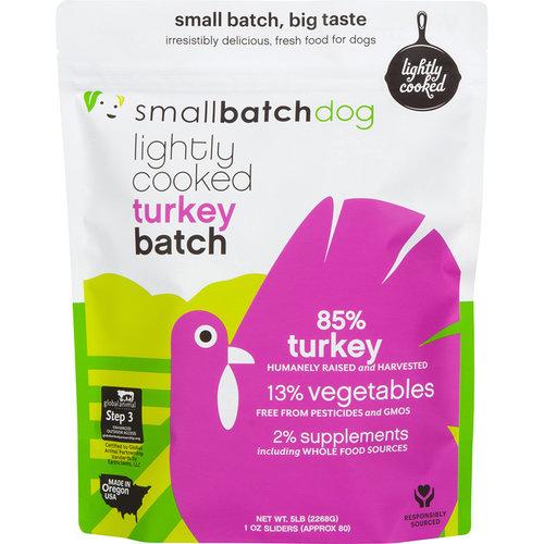  Smallbatch Lightly Cooked Turkey Dog Food