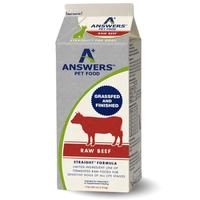 Answers Straight Formula Raw Beef for Dogs (Item #856554002072)