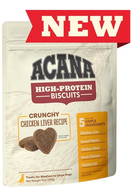  Acana High- Protein Biscuits Chicken Liver Recipe - Large