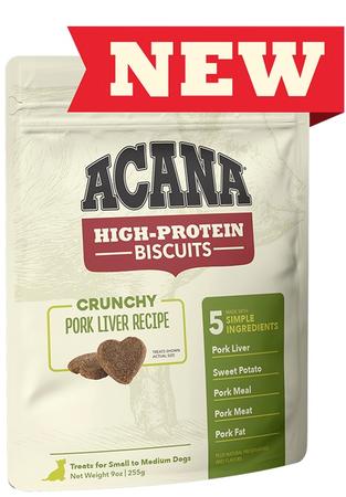 Acana High-Protein Biscuits Pork Liver Recipe - Large