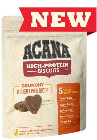 Acana High-Protein Biscuits Turkey Liver Recipe - Small
