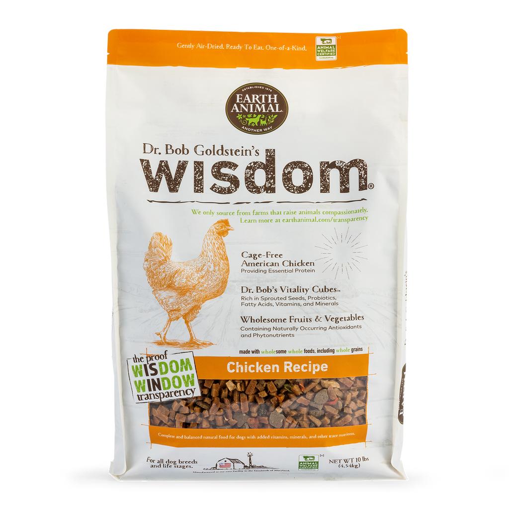  Earth Animal Wisdom Chicken Recipe Air- Dried Dog Food