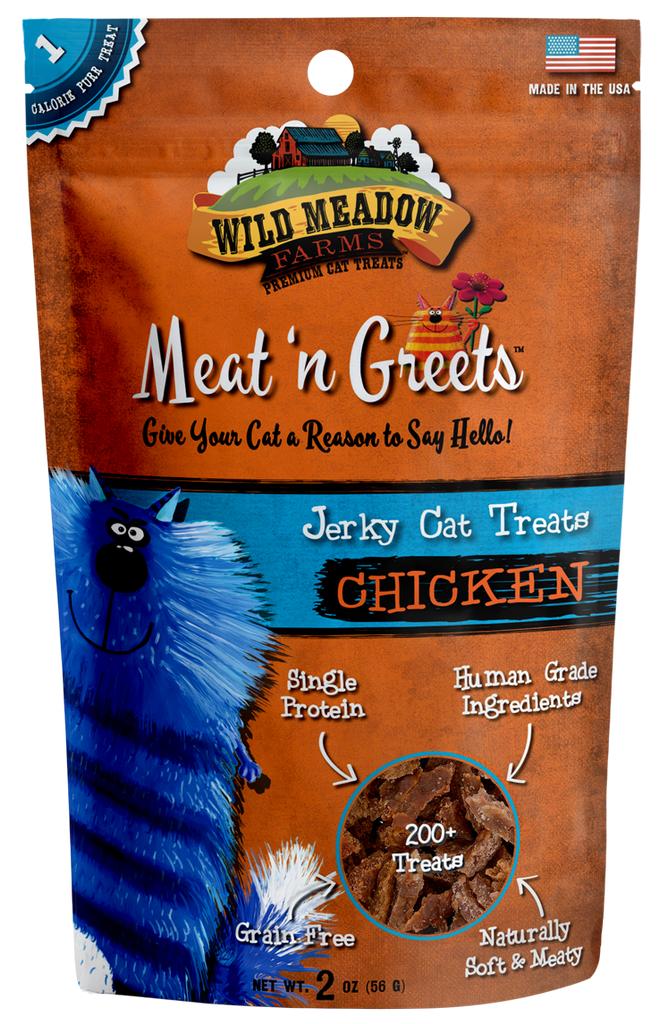  Wild Meadow Farms Meat ' N Greets Chicken Cat Treats