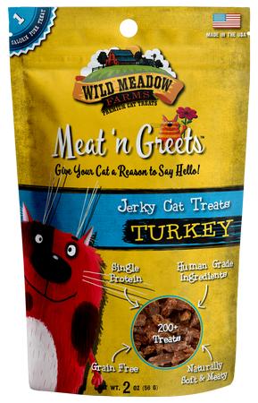 Wild Meadow Farms Meat 'N Greets Turkey Cat Treats