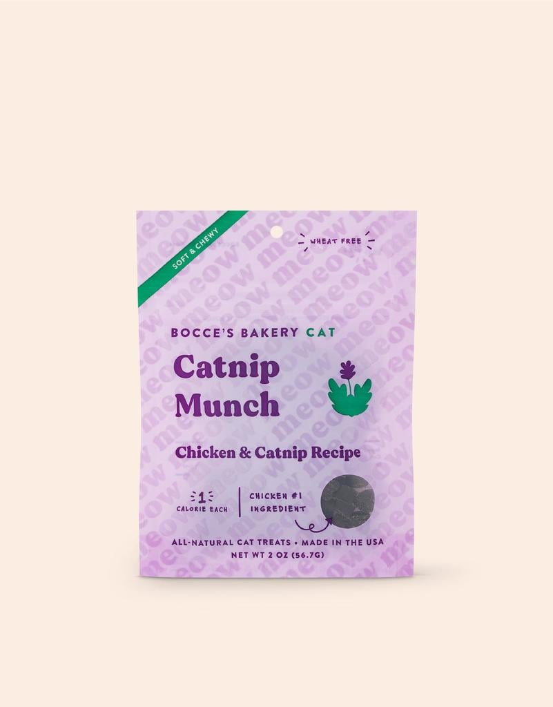 Bocce's Bakery Catnip Munch Soft & Chewy Cat Treats