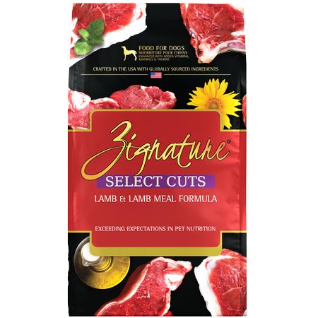 Zignature Select Cuts Lamb Formula Dry Dog Food
