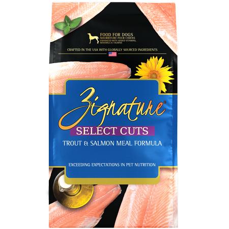 Zignature Select Cuts Trout Formula Dry Dog Food