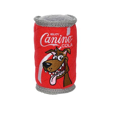 VIP Canine Cola Plush Dog Toy