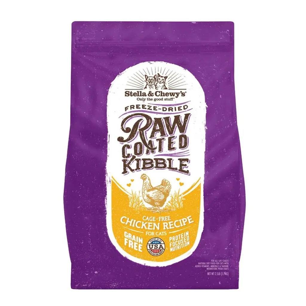  Stella & Chewy's Raw Coated Kibble Cage- Free Chicken Recipe Dry Cat Food