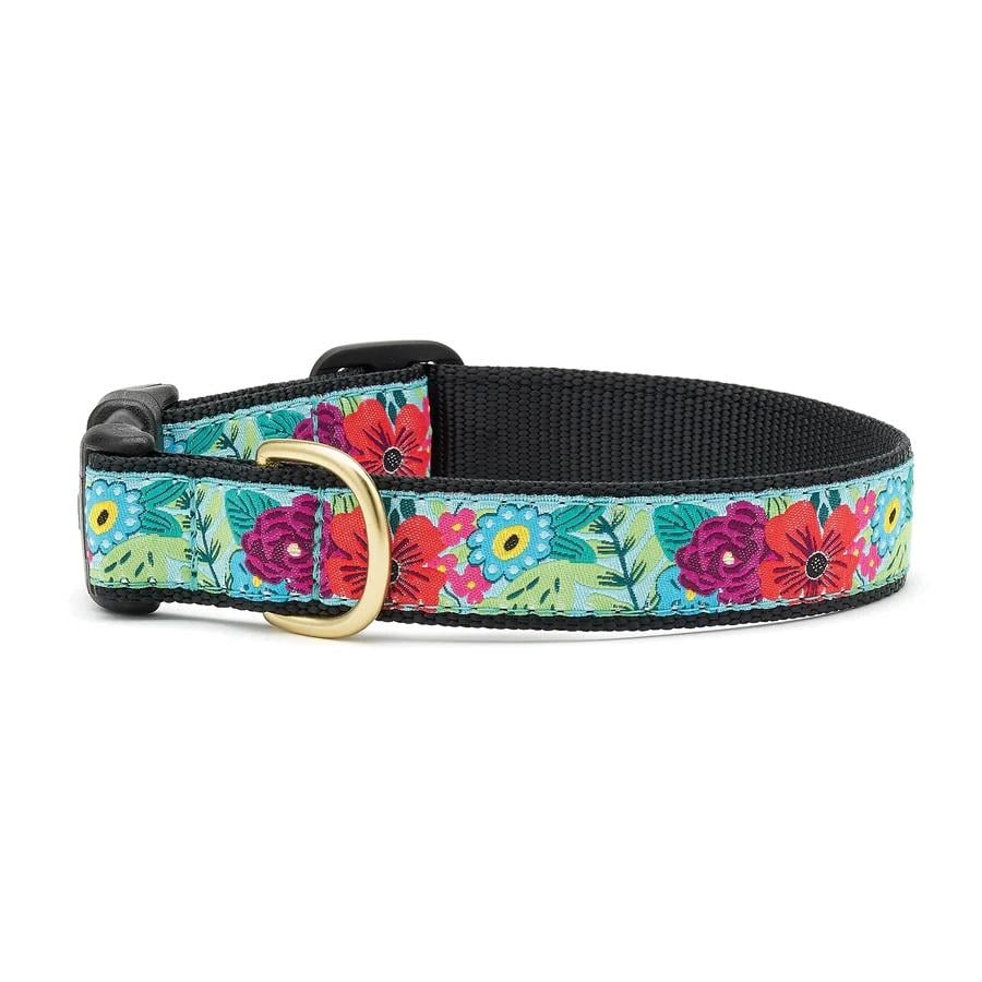  Upcountry Flower Story Dog Collar