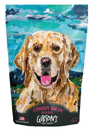 Gibson's Cowboy Bacon with Beef Dog Treats