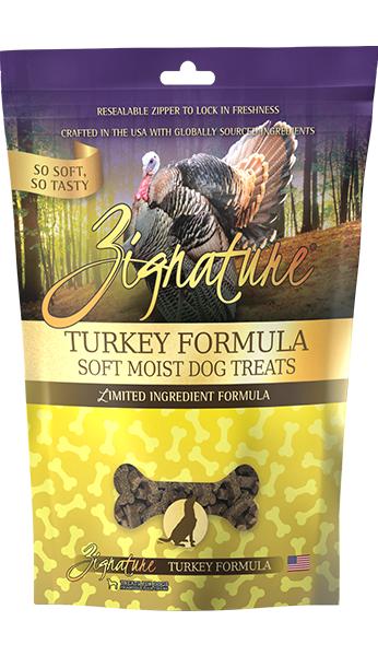  Zignature Soft Moist Turkey Dog Treats
