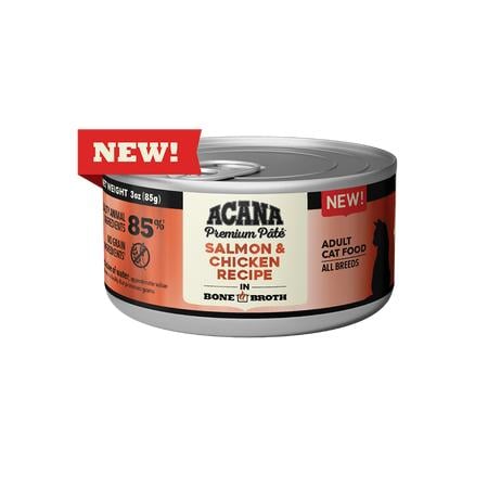 Acana Salmon and Chicken in Bone Broth Wet Cat Food