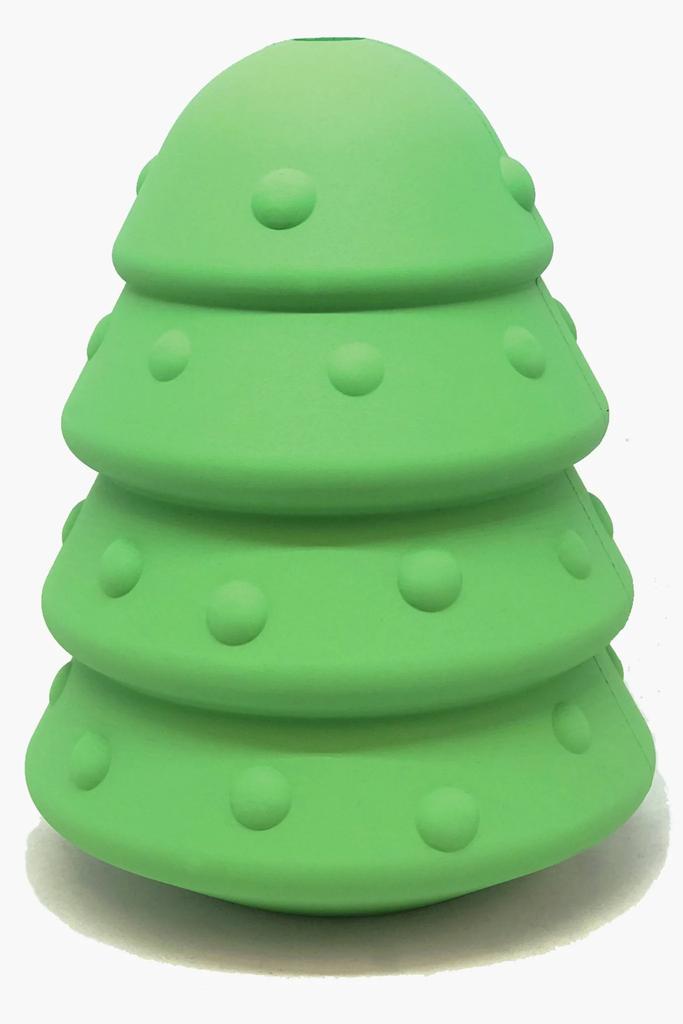  Soda Pup Mkb Ultra Durable Christmas Tree Rubber Treat Dispenser Dog Toy