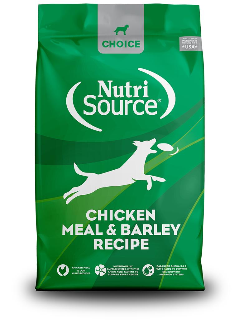  Nutrisource Choice Chicken Meal & Barley Dog Food