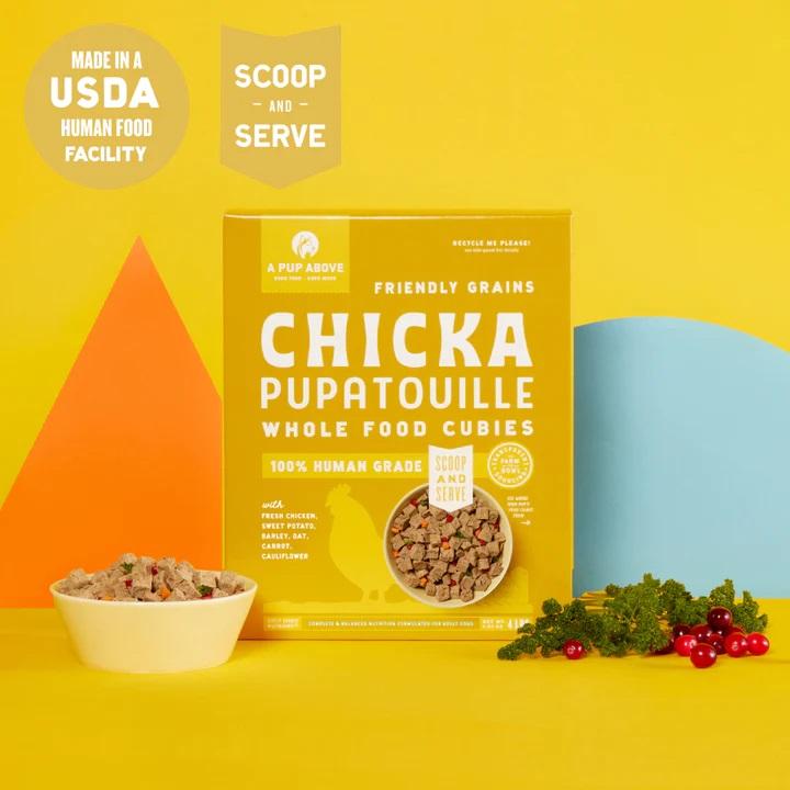  A Pup Above Chicka Pupatouille Cubies Dog Food