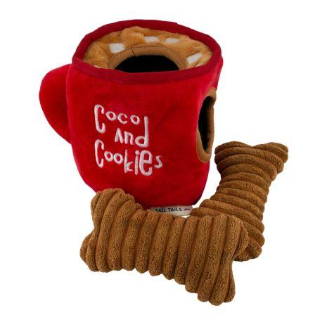  Tall Tails Coco Mug & Cookies Puzzle Dog Toy
