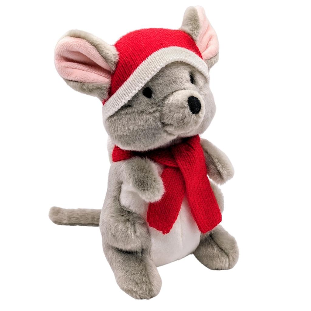  Fluff & Tuff Clement Mouse Dog Toy