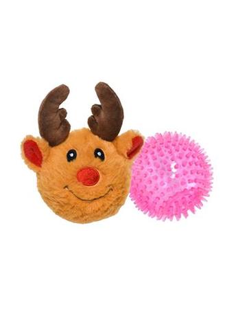 Patchwork Pet Pricklet Reindeer Dog Toy