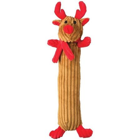 Patchwork Pet Corduroy Stick Reindeer Dog Toy