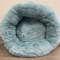 Arlee Donut Dog Bed - Blue