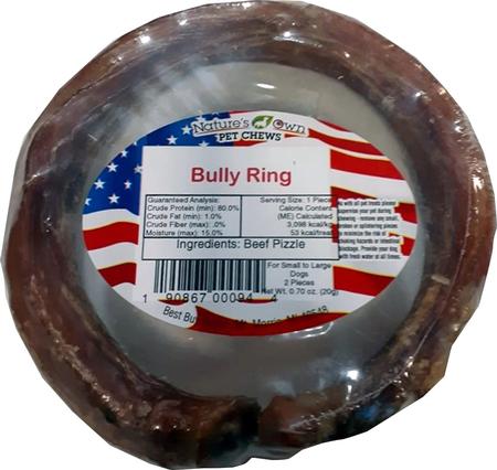 Nature's Own Bully Ring Dog Chew