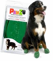 Protect Pawz Natural Rubber Dog Boots - XL - Green