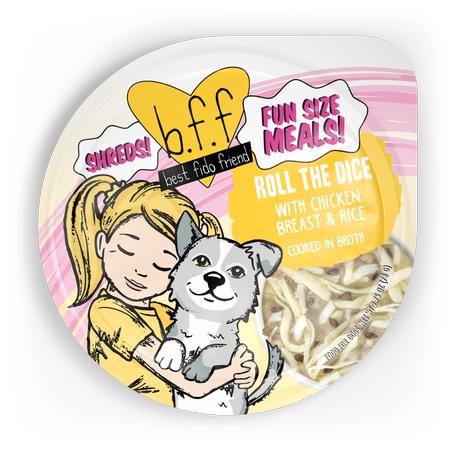 Weruva BFF Roll the Dice Chicken Breast and Rice Dog Food