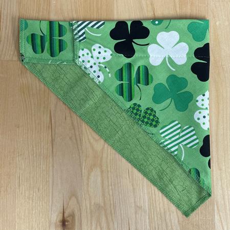 KMS Patchwork Shamrocks Pet Bandana