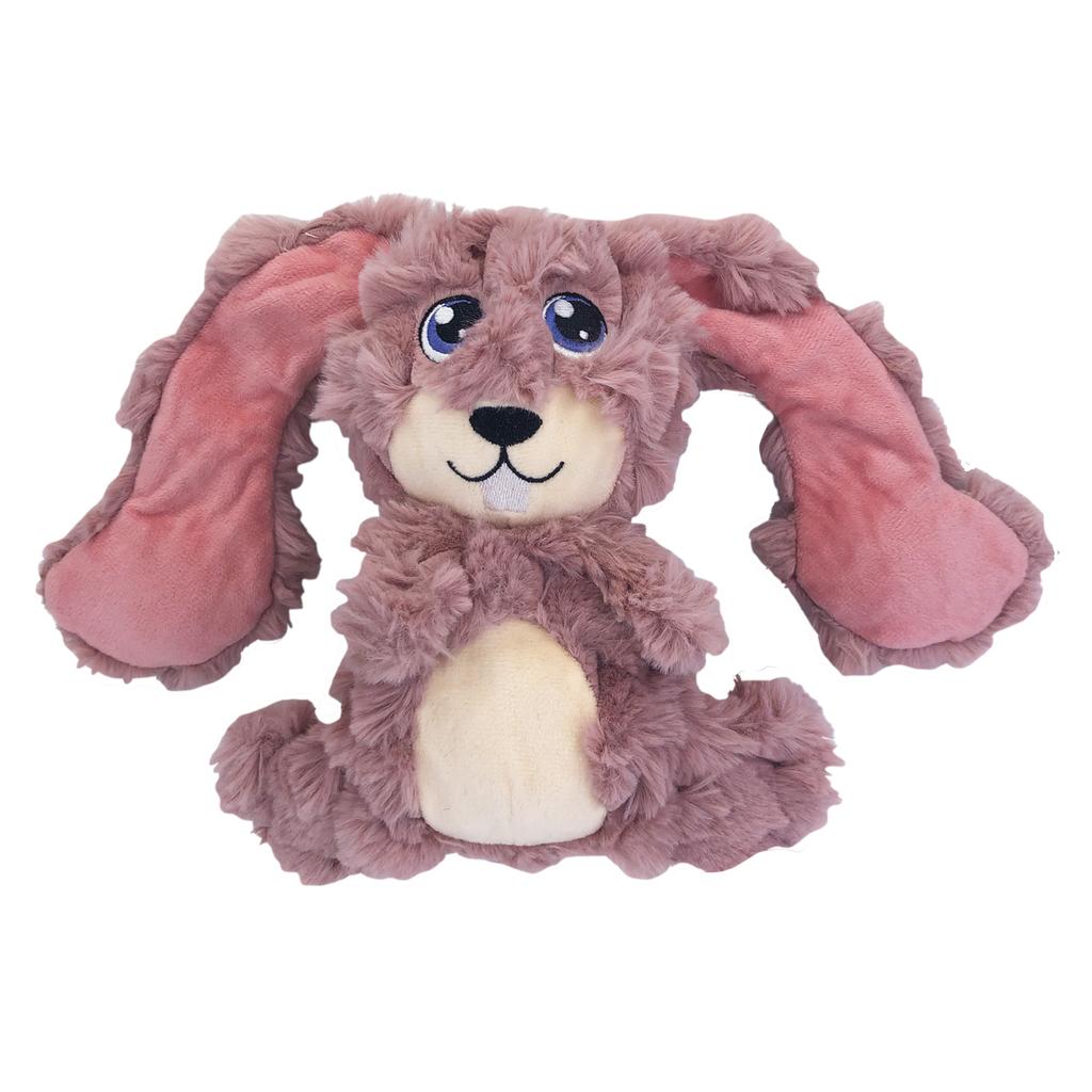 Stuffed bunny deals dog toy