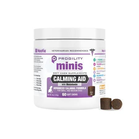 Progility Minis Calming Aid Soft Chew Supplements for Dogs