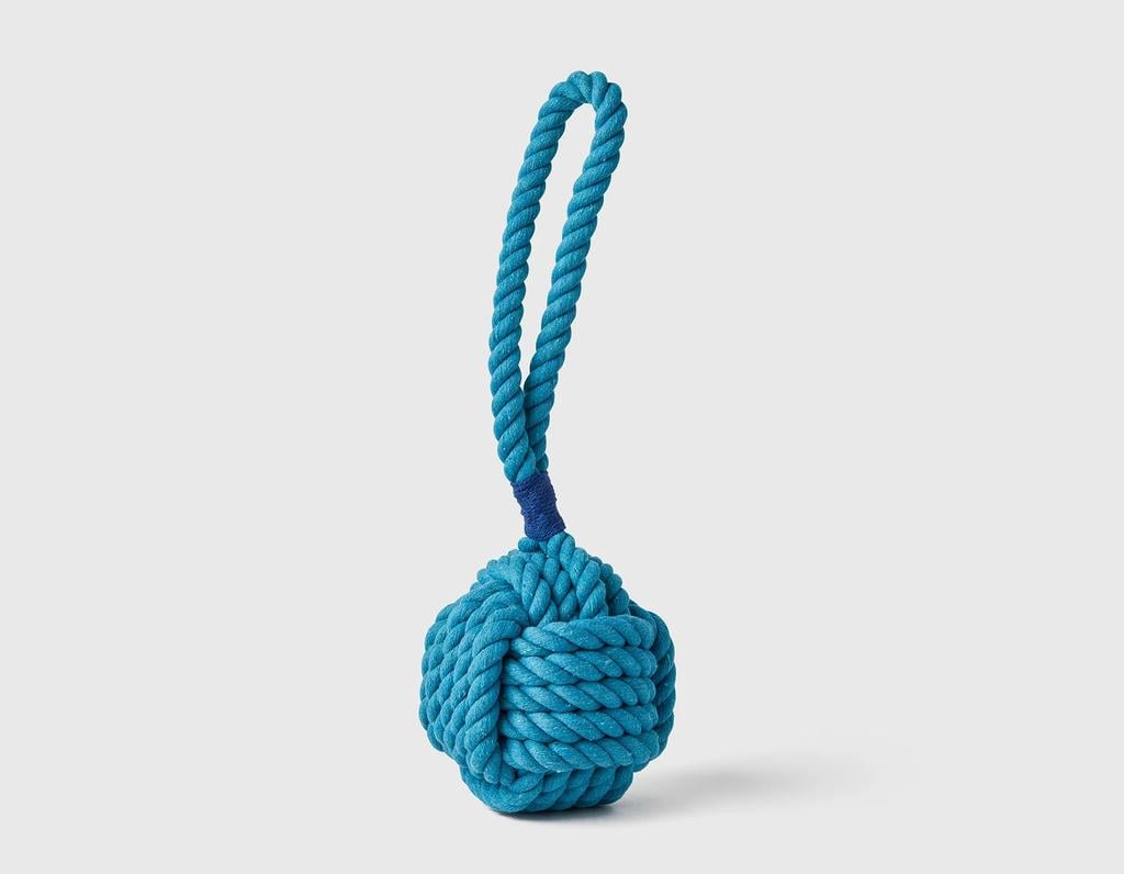  Jax & Bones Celtic Knot Rope Toy - Blue