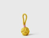 Jax & Bones Celtic Knot Rope Toy - Yellow (Item #810097143890)