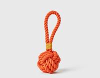 Jax & Bones Celtic Knot Rope Toy - Orange