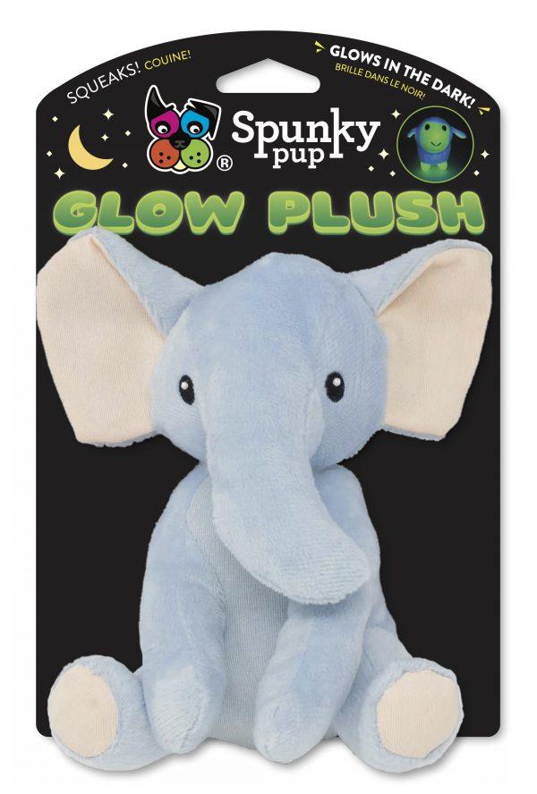  Spunky Pup Glow Elephant Plush Toy