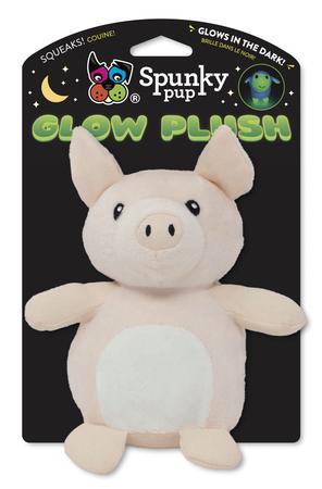 Spunky Pup Glow Pig Plush Toy
