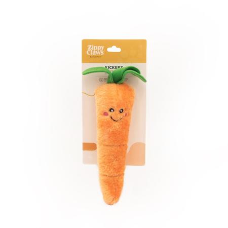 ZippyClaws Kickerz Carrot Cat Toy