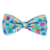 The Worthy Dog Easter Eggs Bow Tie