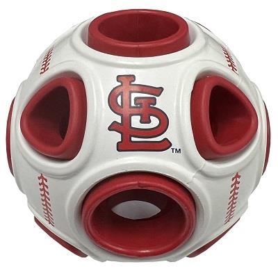 Pets First St.Louis Cardinals Treat Dispenser Ball Dog Toy