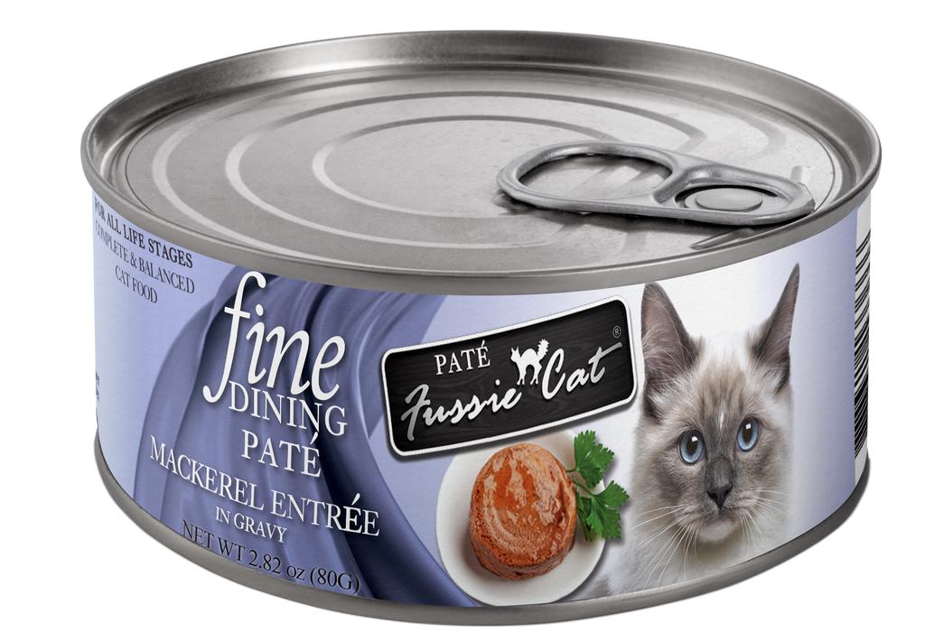  Fussie Cat Fine Dining Mackerel Entree In Gravy